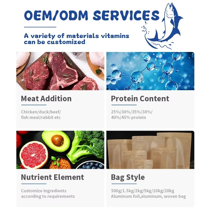 Custom Natural Healthy Salmon Dog Food High-Protein Low-Temperature Baked Pet Food