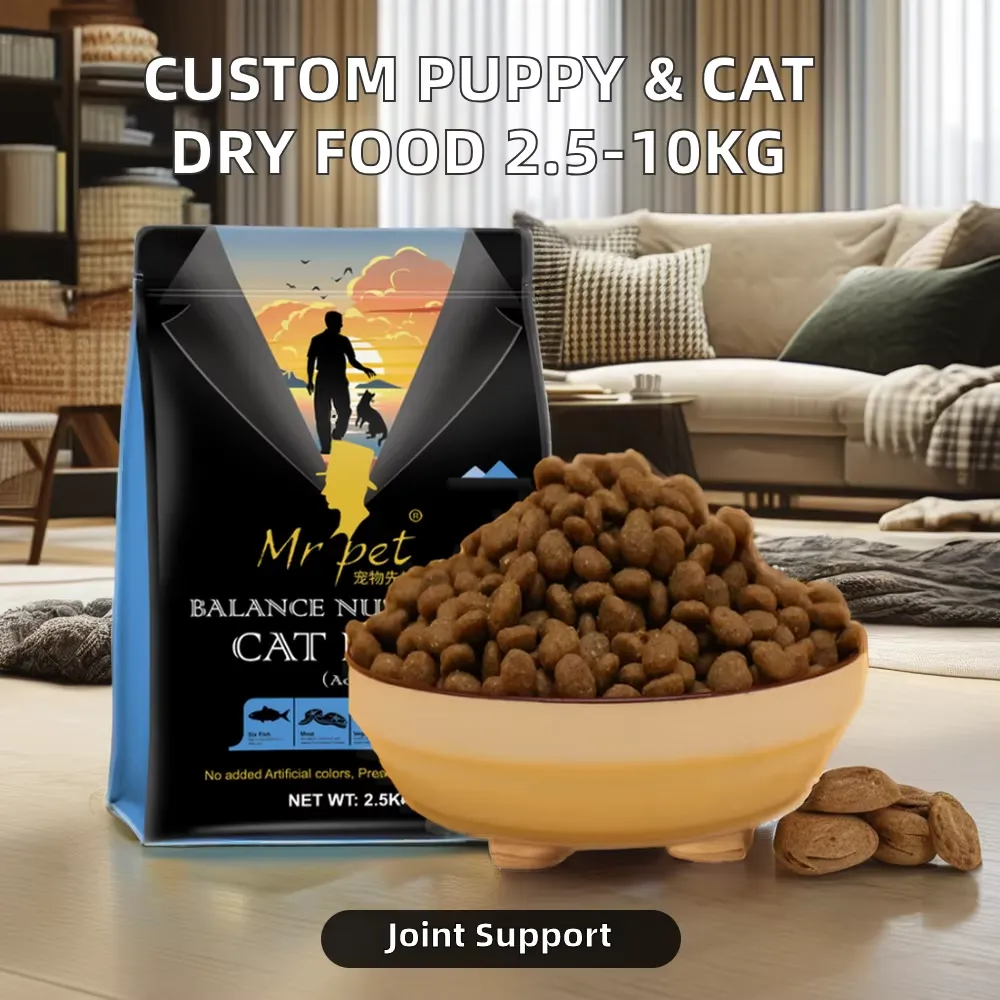High-Protein Pet Dry Food for Cats – Organic High-Protein Dry Seafood Cat Food