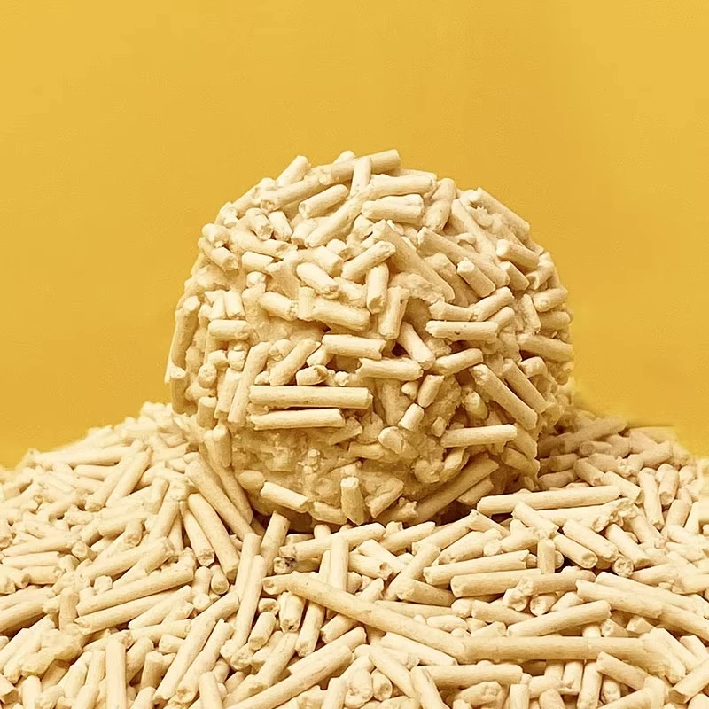 Cat Litter Lemon-Flavored Tofu Cat Litter Premium Easy-Clean Plant Cat Sand Flushable Toilet