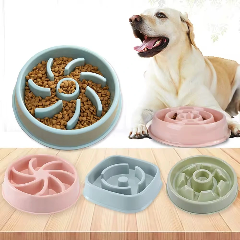 Silicone Pet Slow-Eating Dog Bowl, Non-Slip Raised Silicone Slow Feeder, Dog Licking Bowl, Pet Slow Feeder Bowl