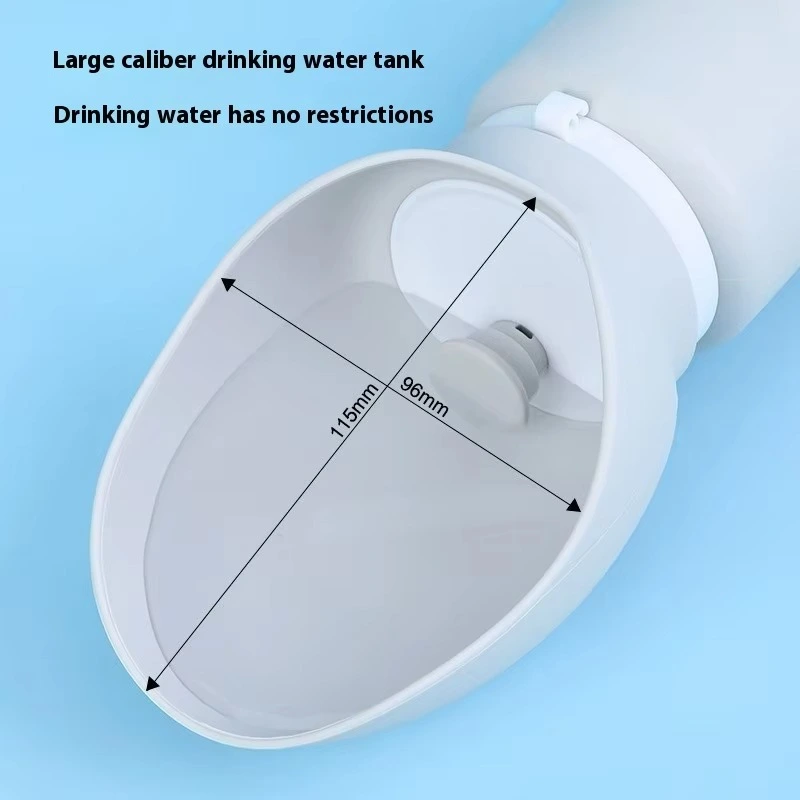 Eco-Friendly Large Capacity Silicone Foldable Water Kettle Dog Cat Portable Outdoor Pet Water Bottles Cup in Stock