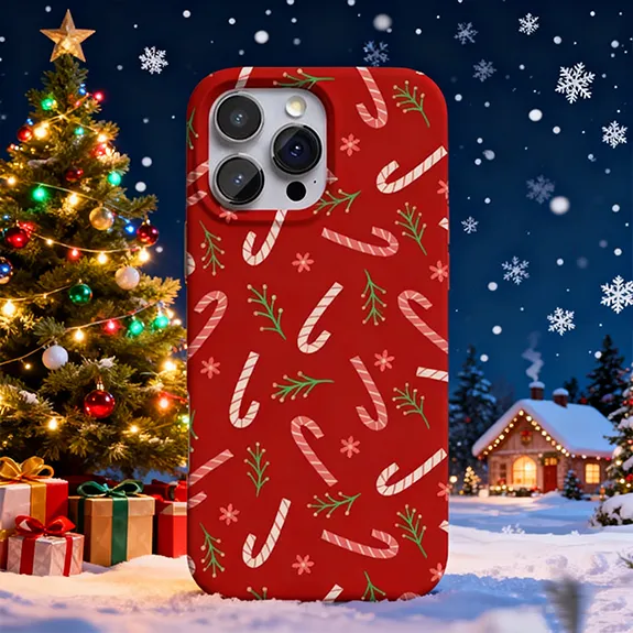 Candy Cane Phone Case
