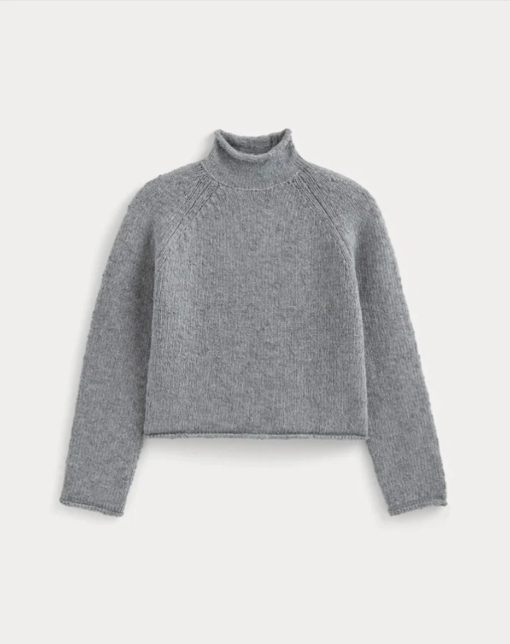 Women's Rollneck Wool Knit Sweater
