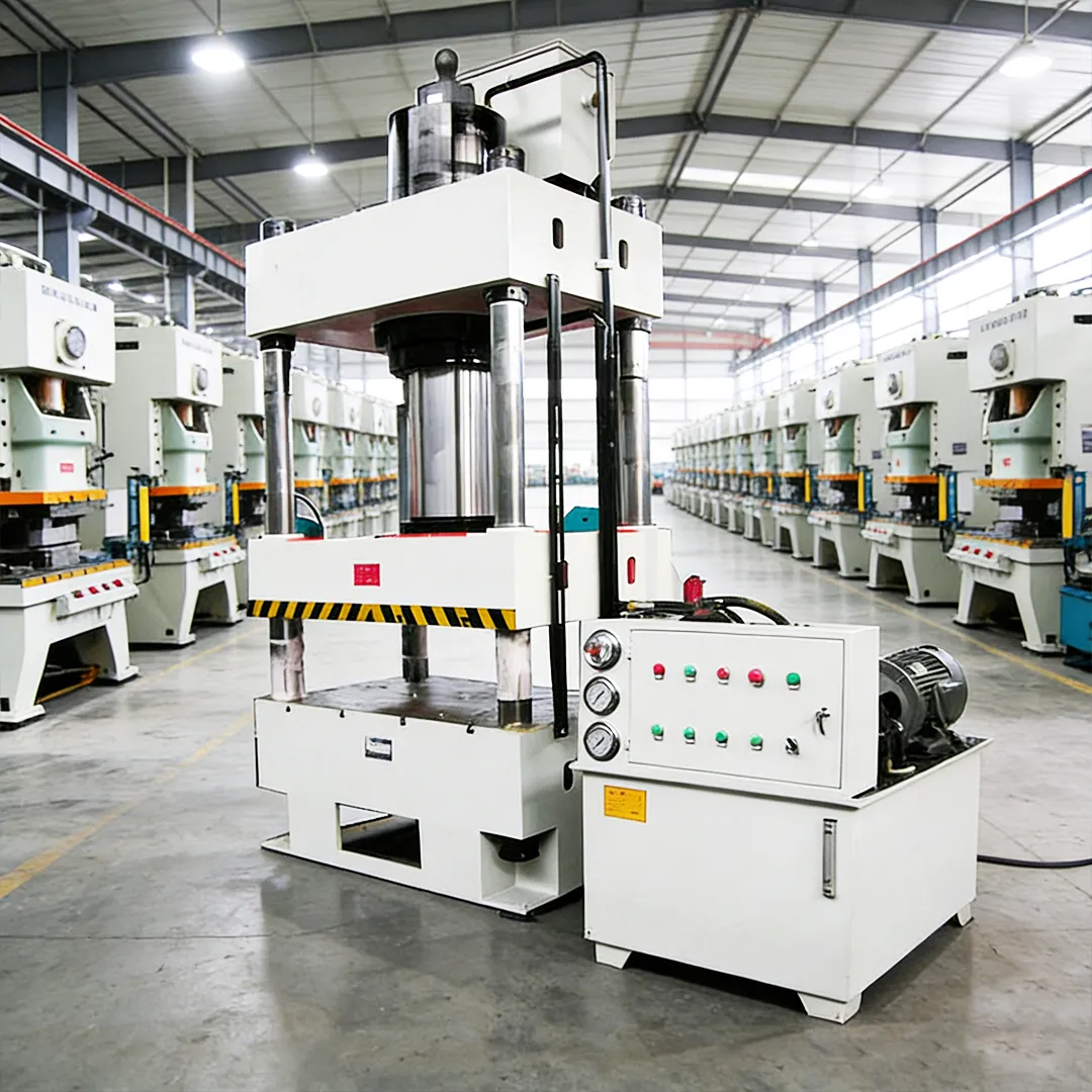 4단 압력식 유압 프레스 시스템의 오일 누유: 원인 및 해결 방안