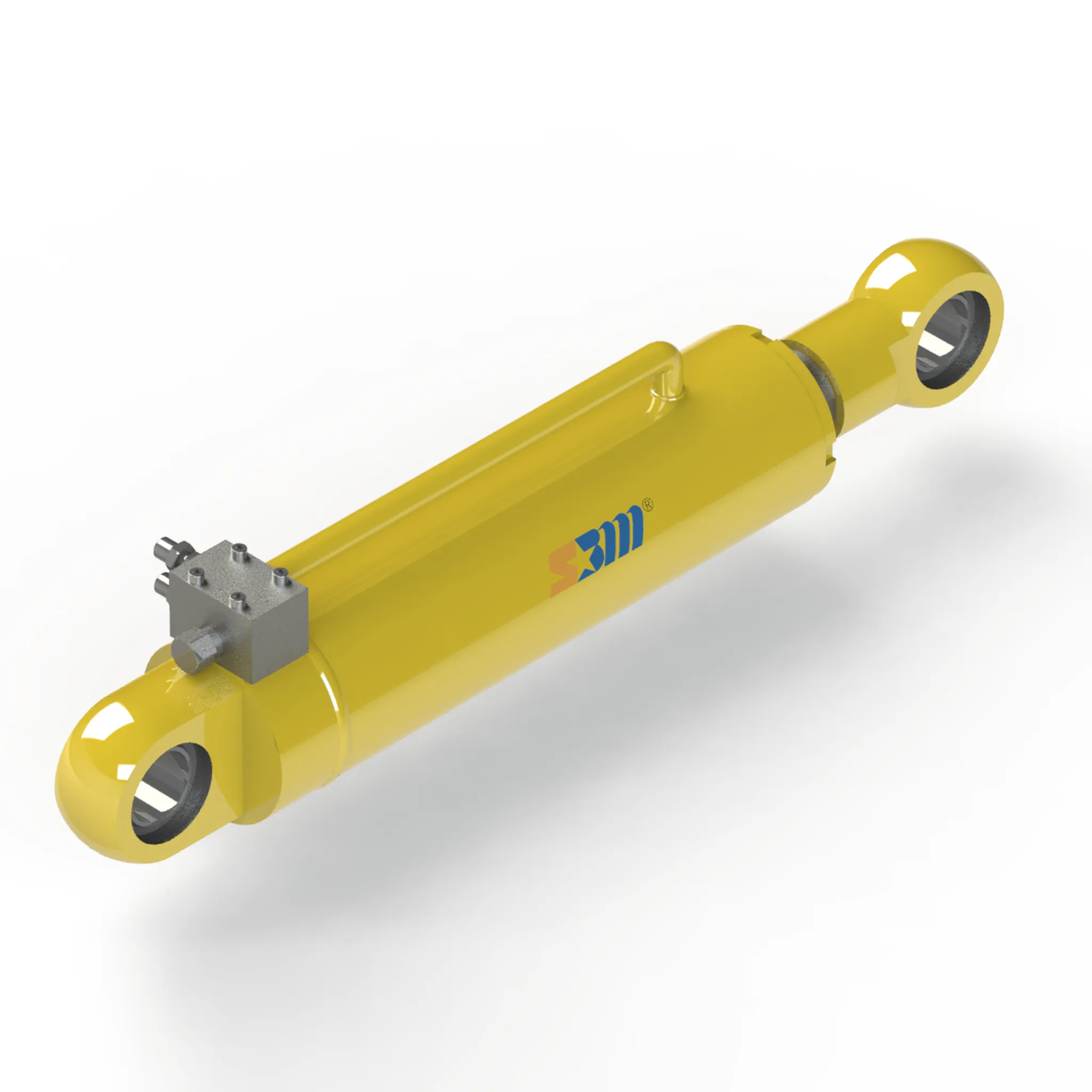 Shellppon HSG Series Hydraulic Cylinder for Standard Excavator, 1650 mm Stroke, Engineering Steel