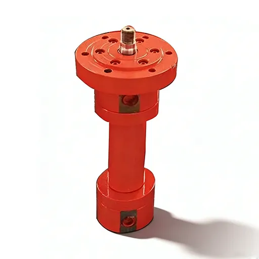 Shellppon Various Types of Ram Press Double-Acting Hydraulic Cylinders, Flange-Mounted Type