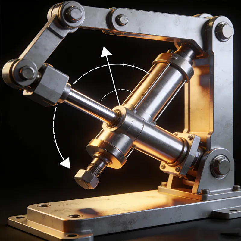 Intelligent Angle-Controlled Rotary Hydraulic Cylinder