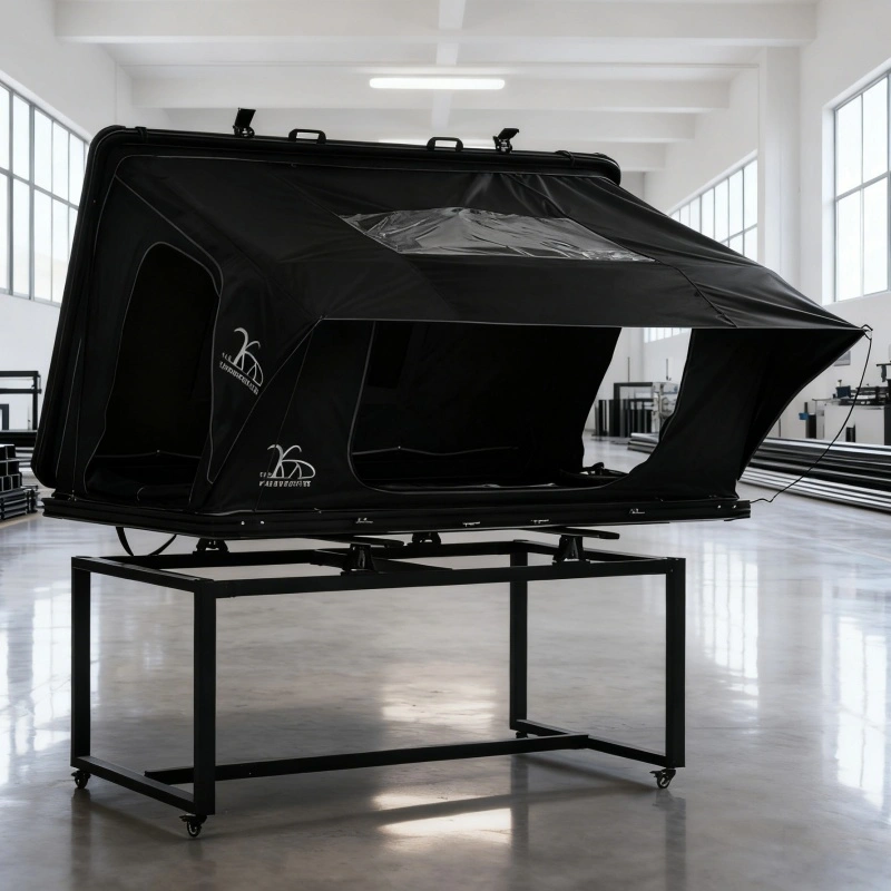 Car Rooftop Camper Overland 4WD SUV Aluminum Hard Shell Roof Top Tent