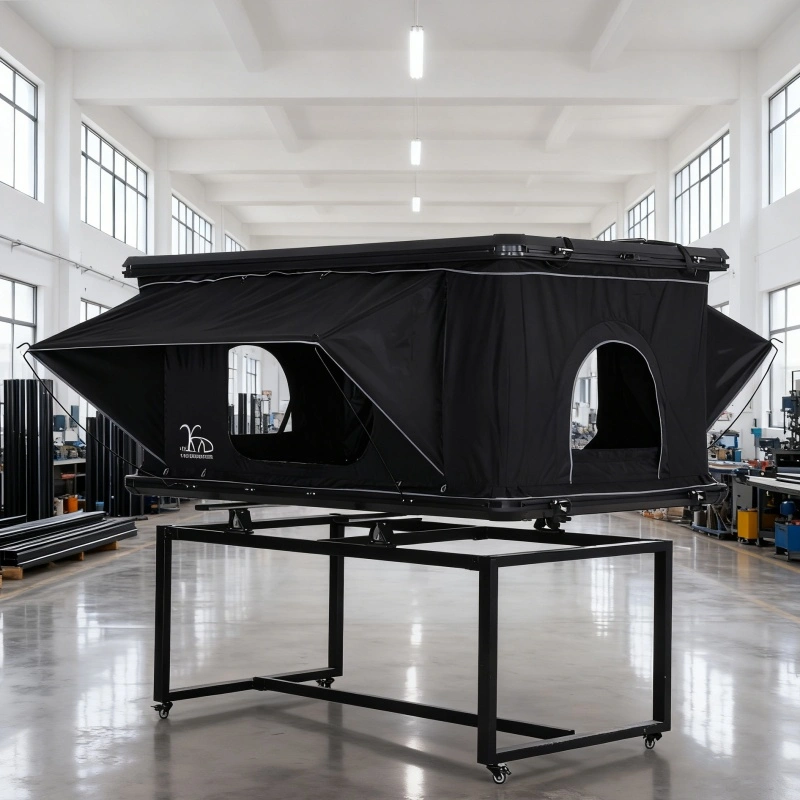 Camping 4WD SUV Pop-up Straight Aluminium Hard Shell Roof Top Tent