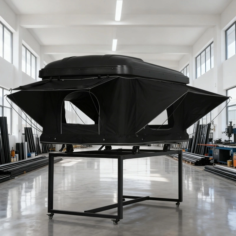 Truck Top Sleeping Box Pop-Up Hard Shell Dual Expandable Car Rooftop Tent