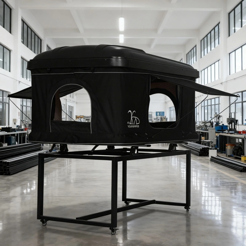 Straight Hard Cover Pop-up Camping SUV Truck ABS Rooftop Tents