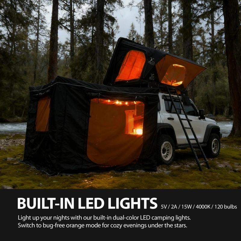 270 Degree 200x200cm Side Awning Camping Car Tent Annex Room