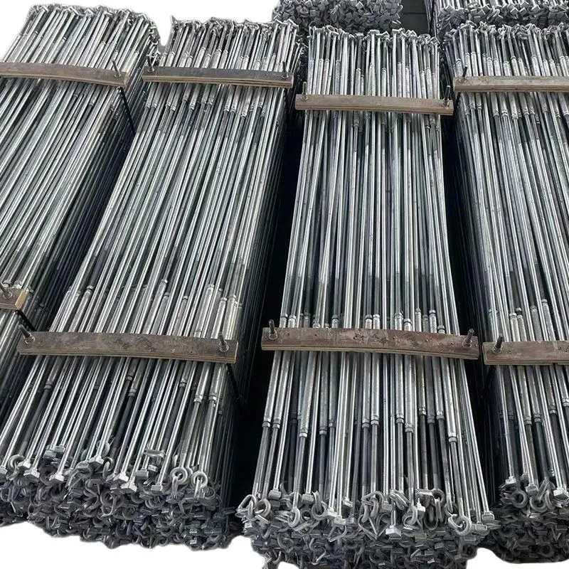 Регулируемые распорные стержни из горячеоцинкованной стали с трубчатыми силовыми элементами