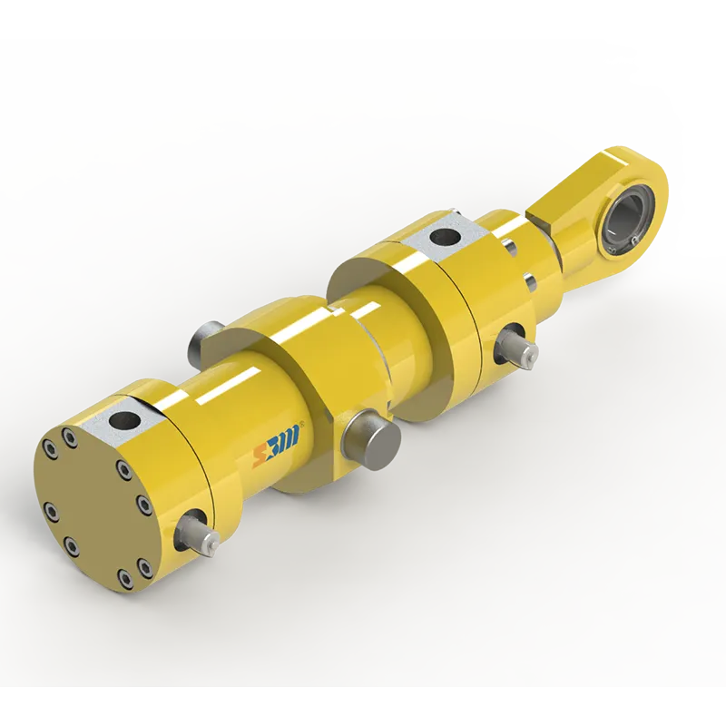 CDH Series Heavy Duty Steering Tractor Hydraulic Cylinder With Clamping OEM ODM Service