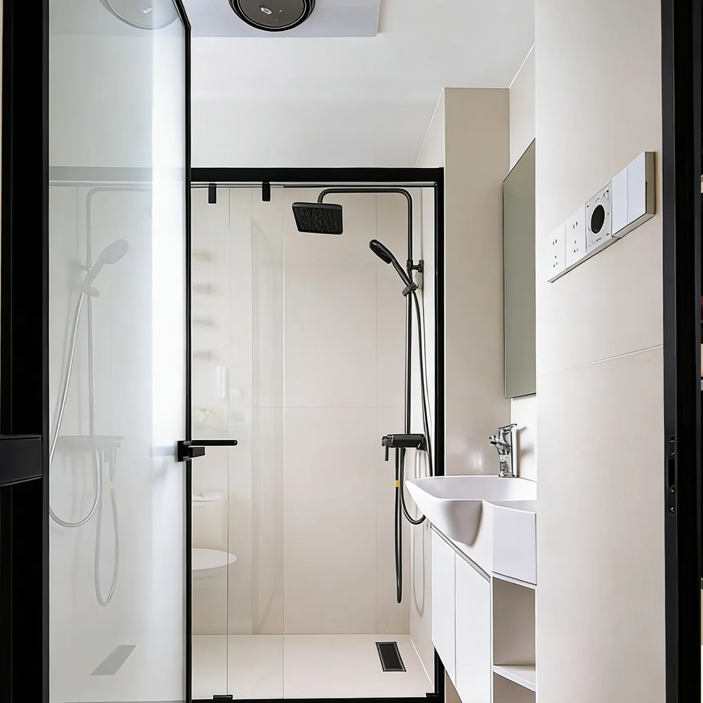 Minimalist Luxury Lateral Living丨Custom Black-White Minimalist Furniture for Quality Life