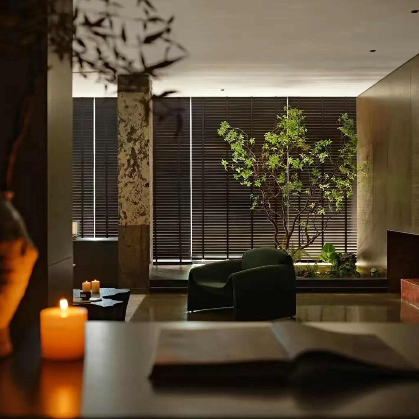 Deep Wood & Luminous Stone: The Poetry of Integrated Design