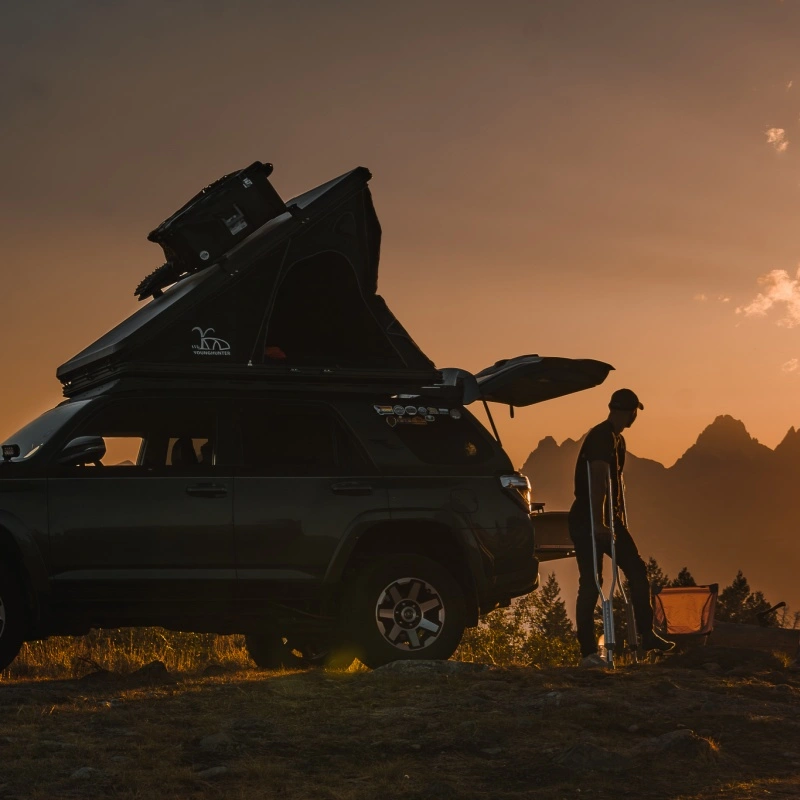 Hard Shell Roof Top Tent Redefining SUV Camping Comfort and Durability