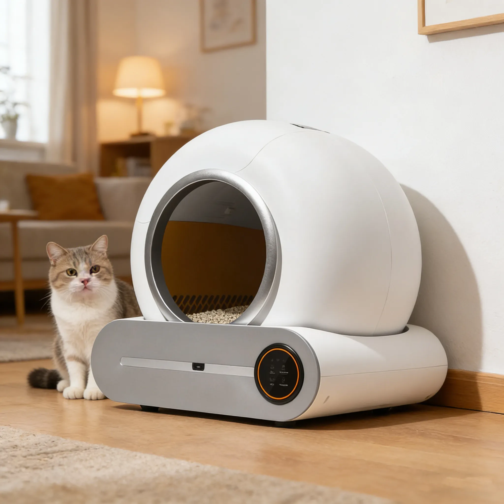 Revolutionizing Pet Care: Smart Self-Cleaning Litter Boxes Hit the Market, Simplifying Cat Owners’ Daily Routines