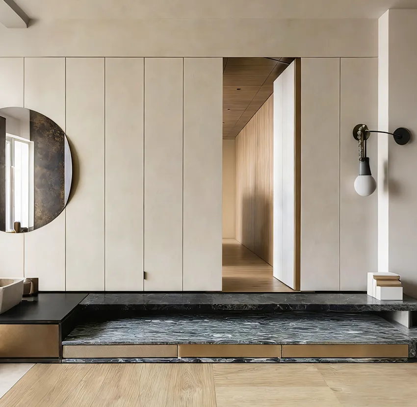 Invisible Interior Door丨Modern Hidden Door for Seamless Contemporary Interiors