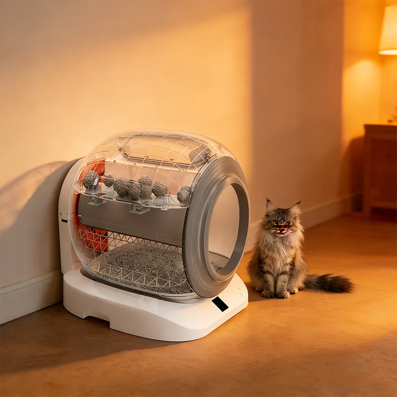 Smart Self-Cleaning Cat Litter Box for a Cleaner, Easier Cat Life