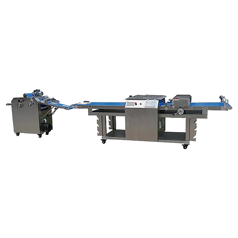 High-Yield Small-Scale Croissant Line with Adjustable Rolling & Cutting
