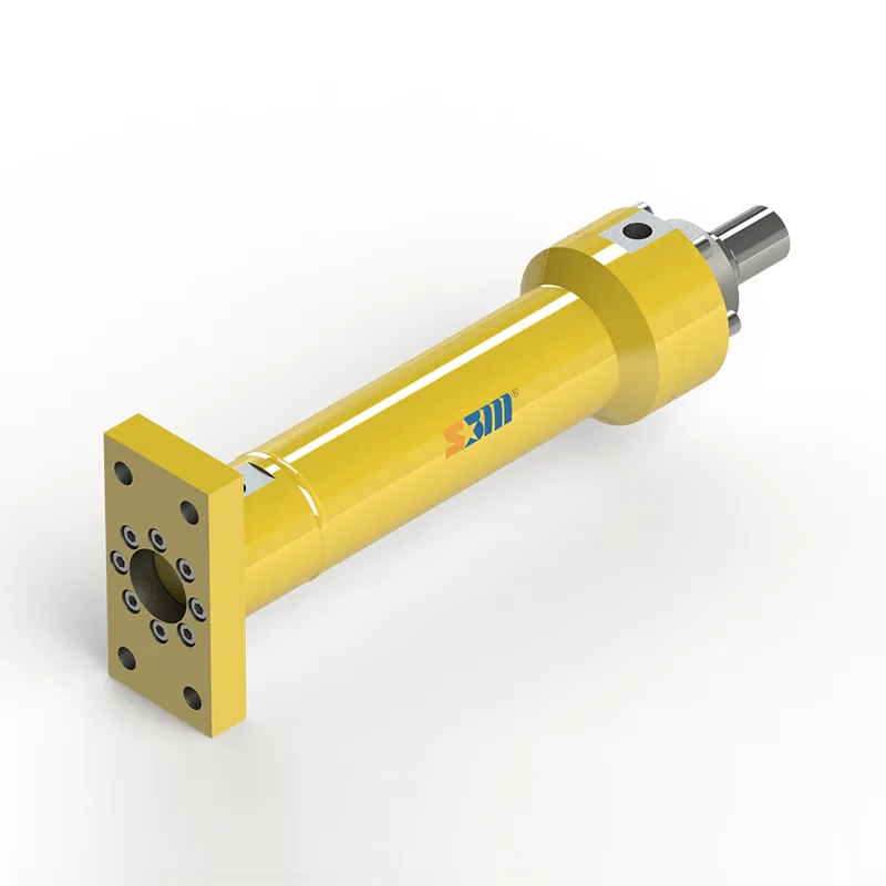 SB-Y1 Rectangular Flange Hydraulic Cylinder at Base