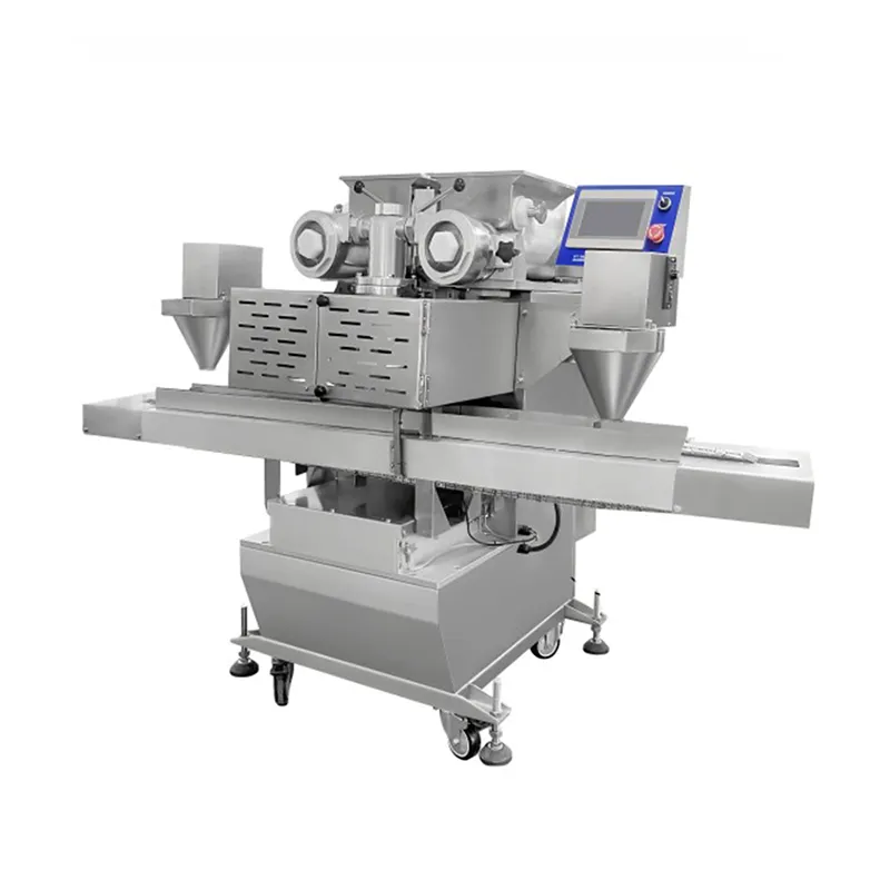 Automatic Encrusting & Tray-Arranging Machine For Mochi Ice Cream