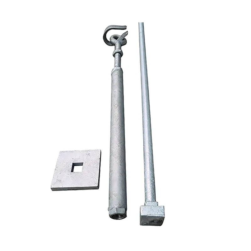 Hot Dip Galvanized Adjustable Stay Rod with Tube Power Accessories