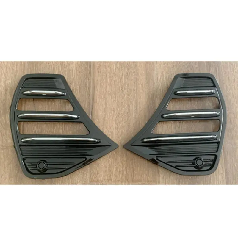 Montagem do quadro de luz de neblina com fitas iluminadas.