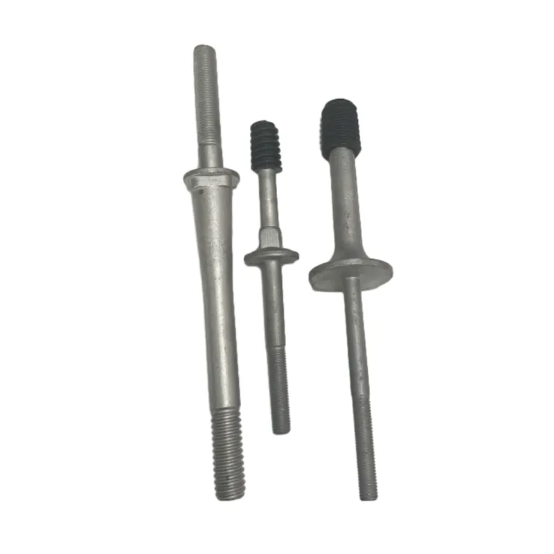 Pin Post Insulator Fitting Low Voltage Insulator Nylon Cast Lead Pin Hot Dipped Galvanized Pin Post Insulator