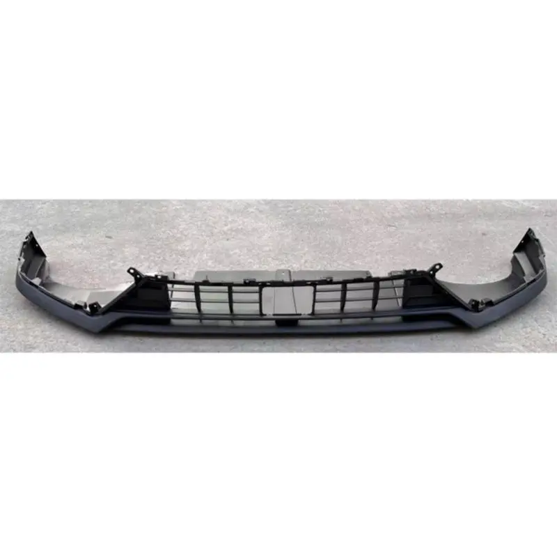 Parte inferior do para-choque dianteiro.