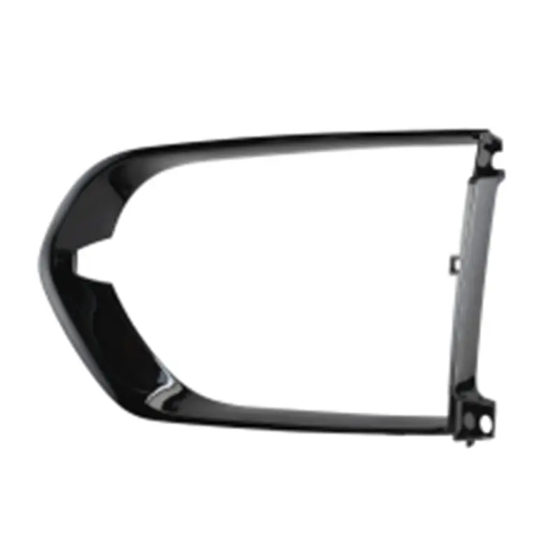 Encapuzamento de farol de névoa preto brilhante