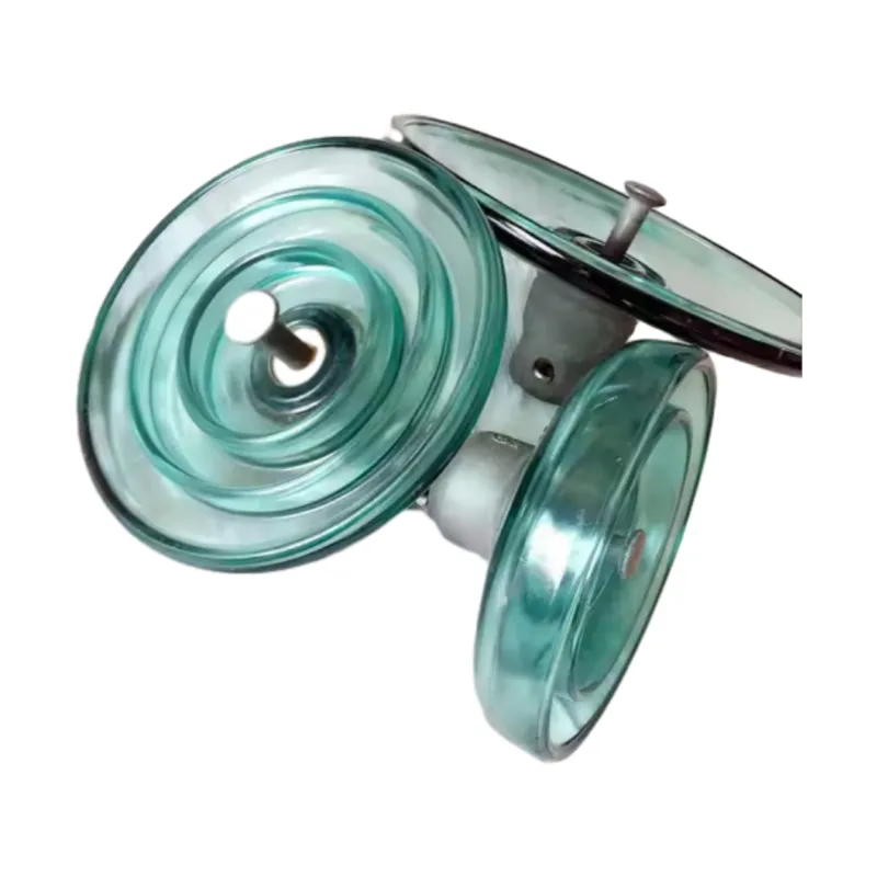 Suspension Type Glass Insulator Disc | HV Transmission Line Insulators for Power Towers