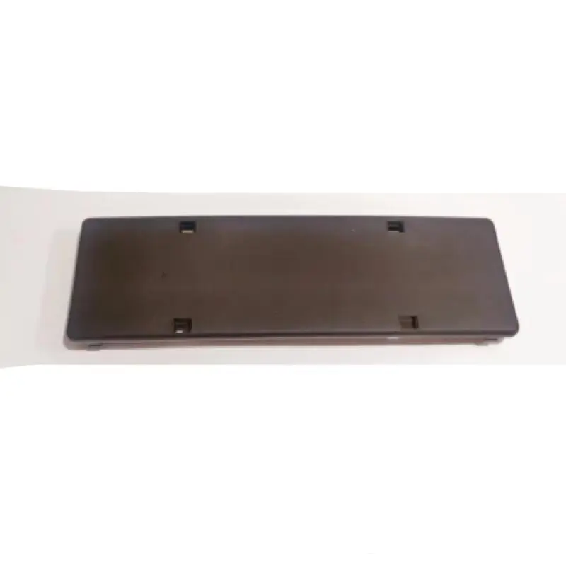 Placa de licença do para-choque dianteiro.