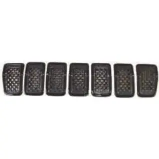 Inserção de grade (preta)