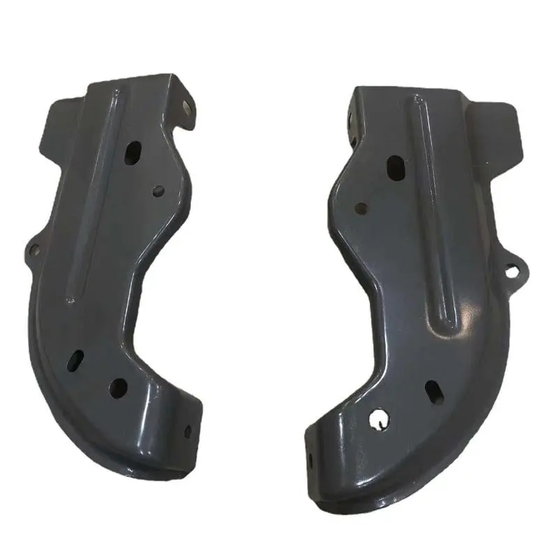 Suporte de placa folha ferro externo-esquerdo