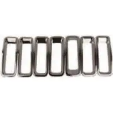 Anel de acabamento da grade (cromo)