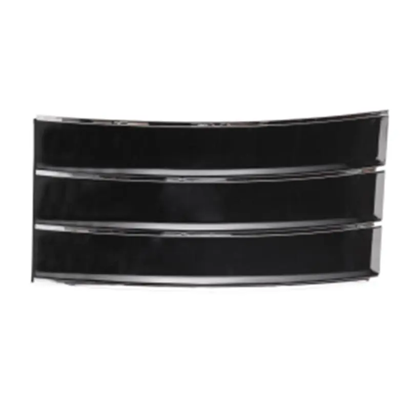 Moldura da porta frontal em branco fosco com faixa