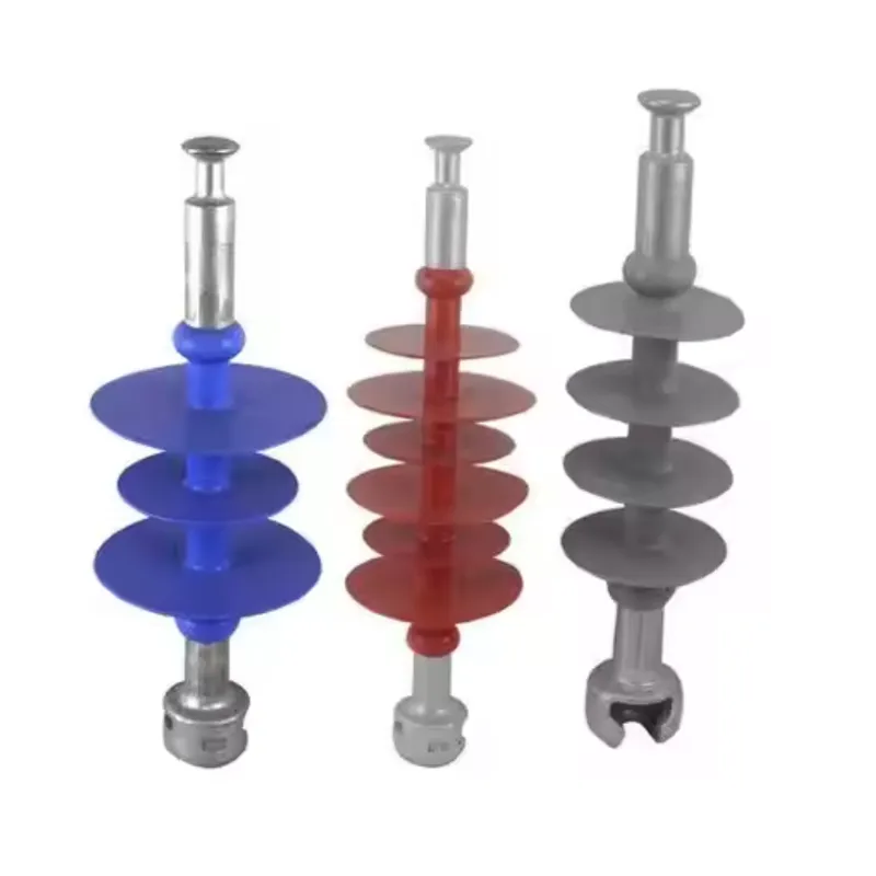 Высоковольтные композитные штыревые изоляторы 11 кВ/24 кВ/33 кВ | Гидрофобная силиконовая резина Aislador Polimerico