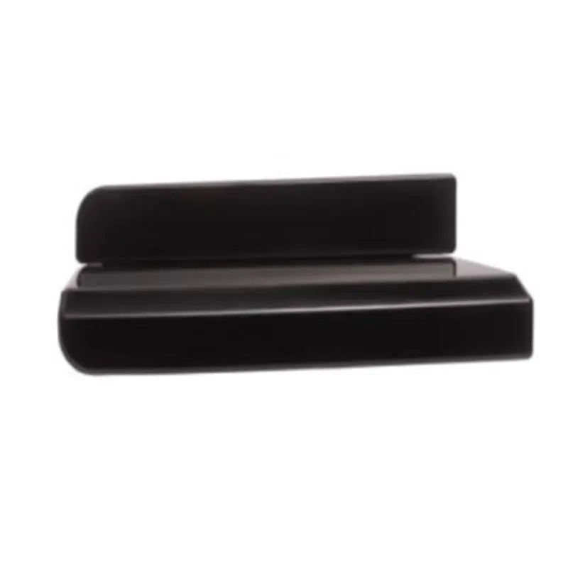 Capa do para-choque traseiro L, preto brilhante