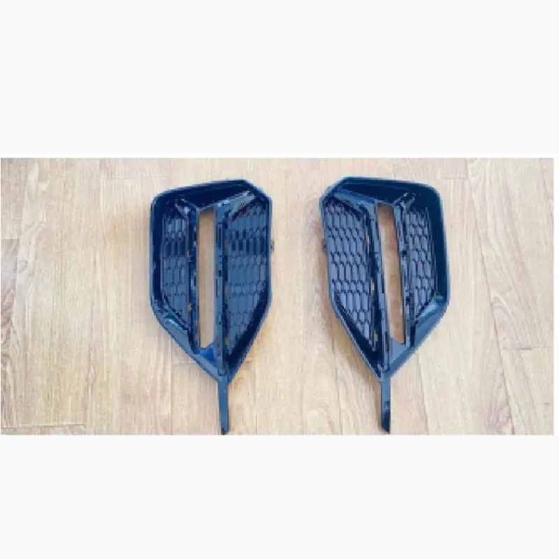 Moldura de luz de neblina preta de alto brilho.