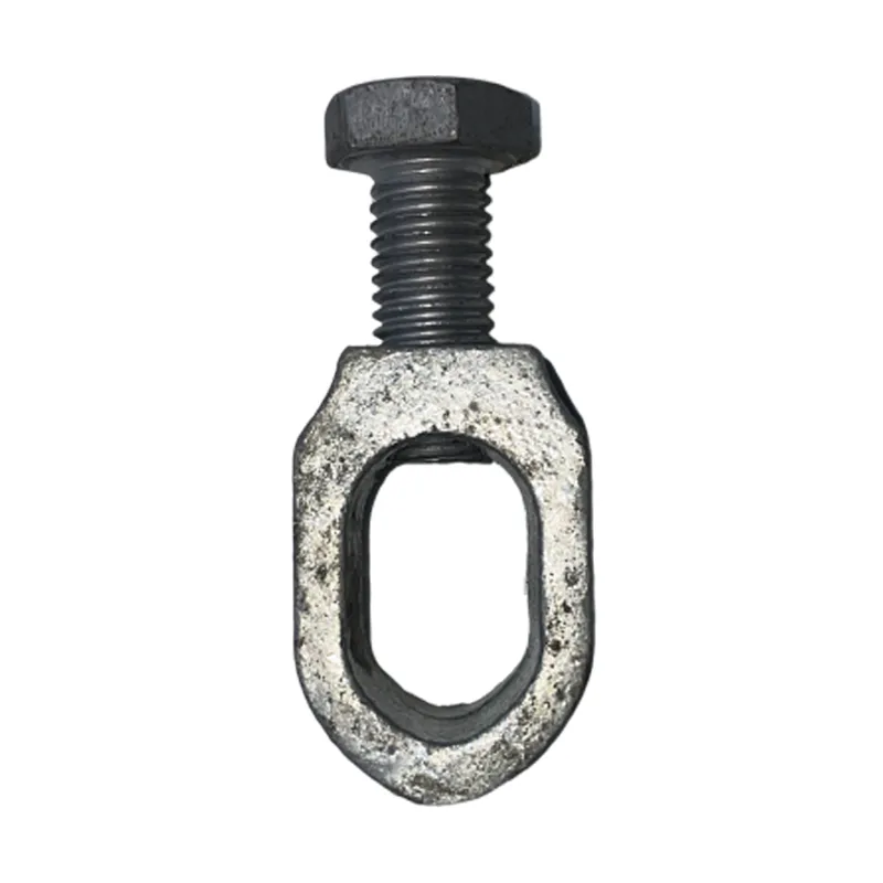 Hot Dip Galvanized Strand Ground Pin Clamps