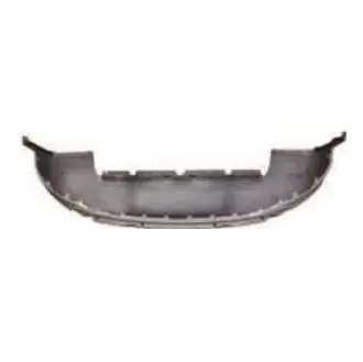 Parte inferior do para-choque dianteiro áspera