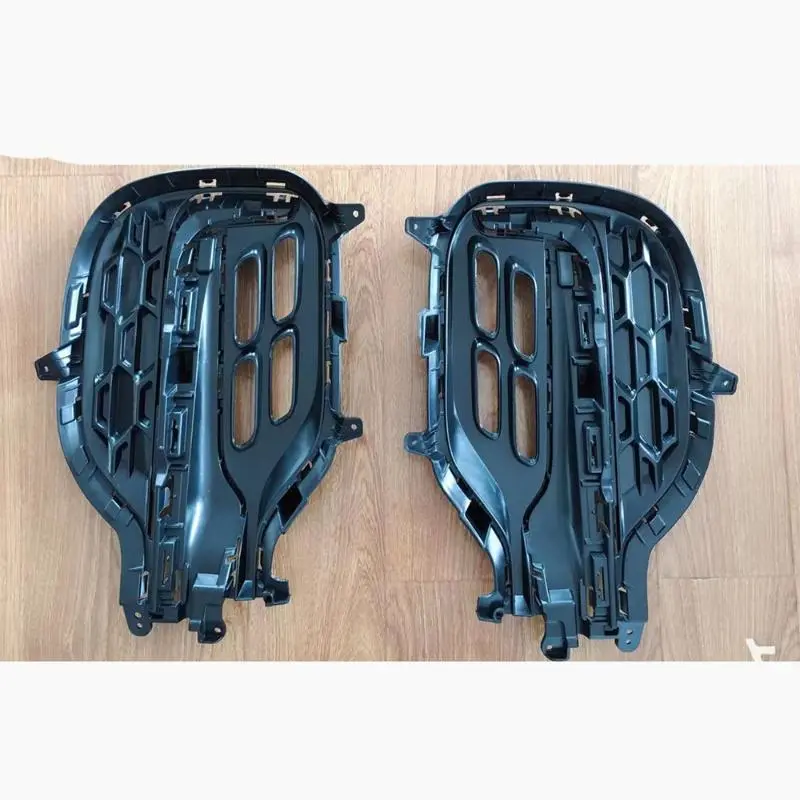 Moldura de luz de neblina preta de alto brilho.