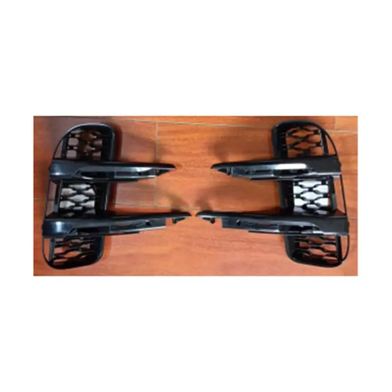 Capa de ventilação frontal em preto brilhante