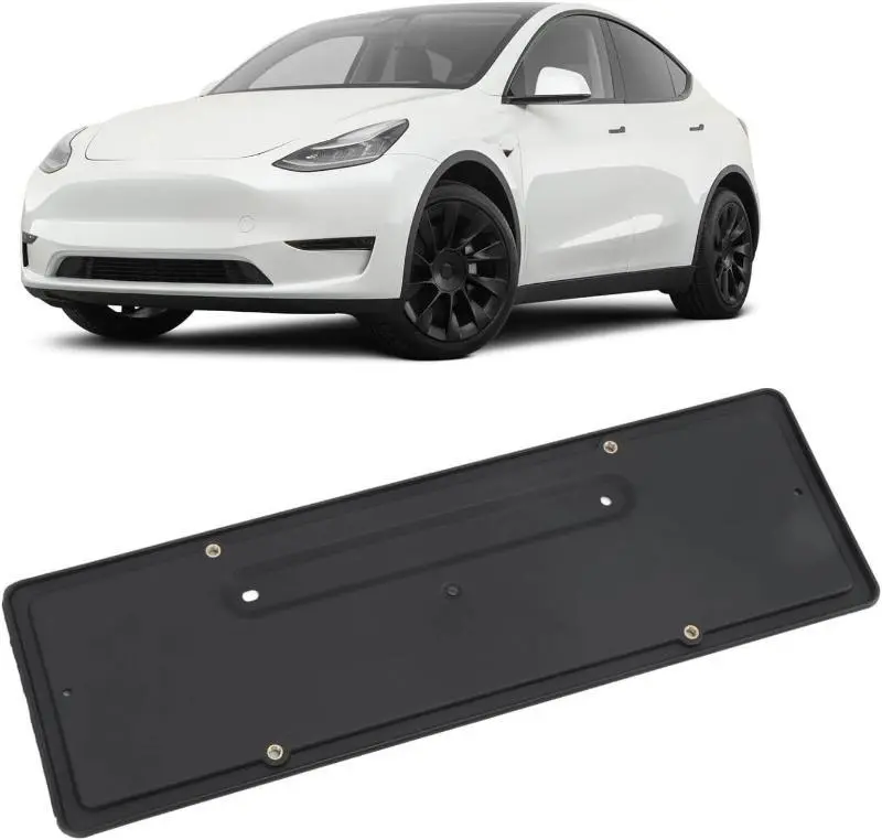 Placa de licença traseira