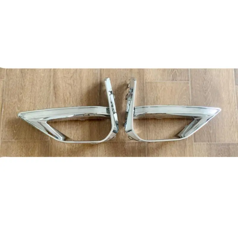 Quadro de farol de névoa de baixo custo com faixas iluminadas.