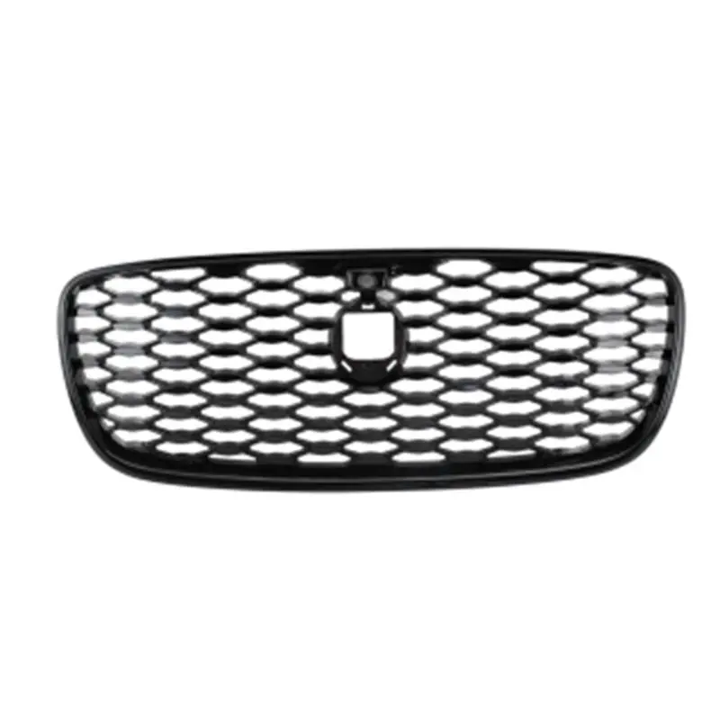 Grade com furos para câmera, preto brilhante