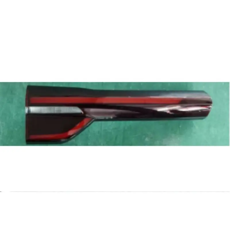 (Fundo preto) Lanterna traseira plana.