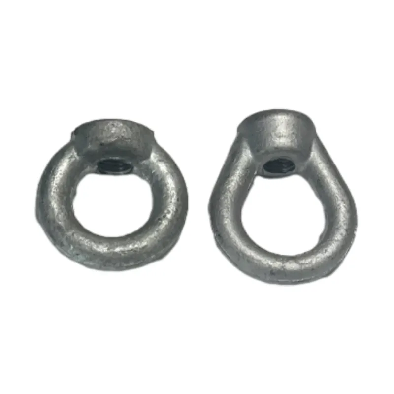 Factory Supply Drop Forged Oval Thimble Eye Nut | Pole Line Hardware for Power Utility Poles